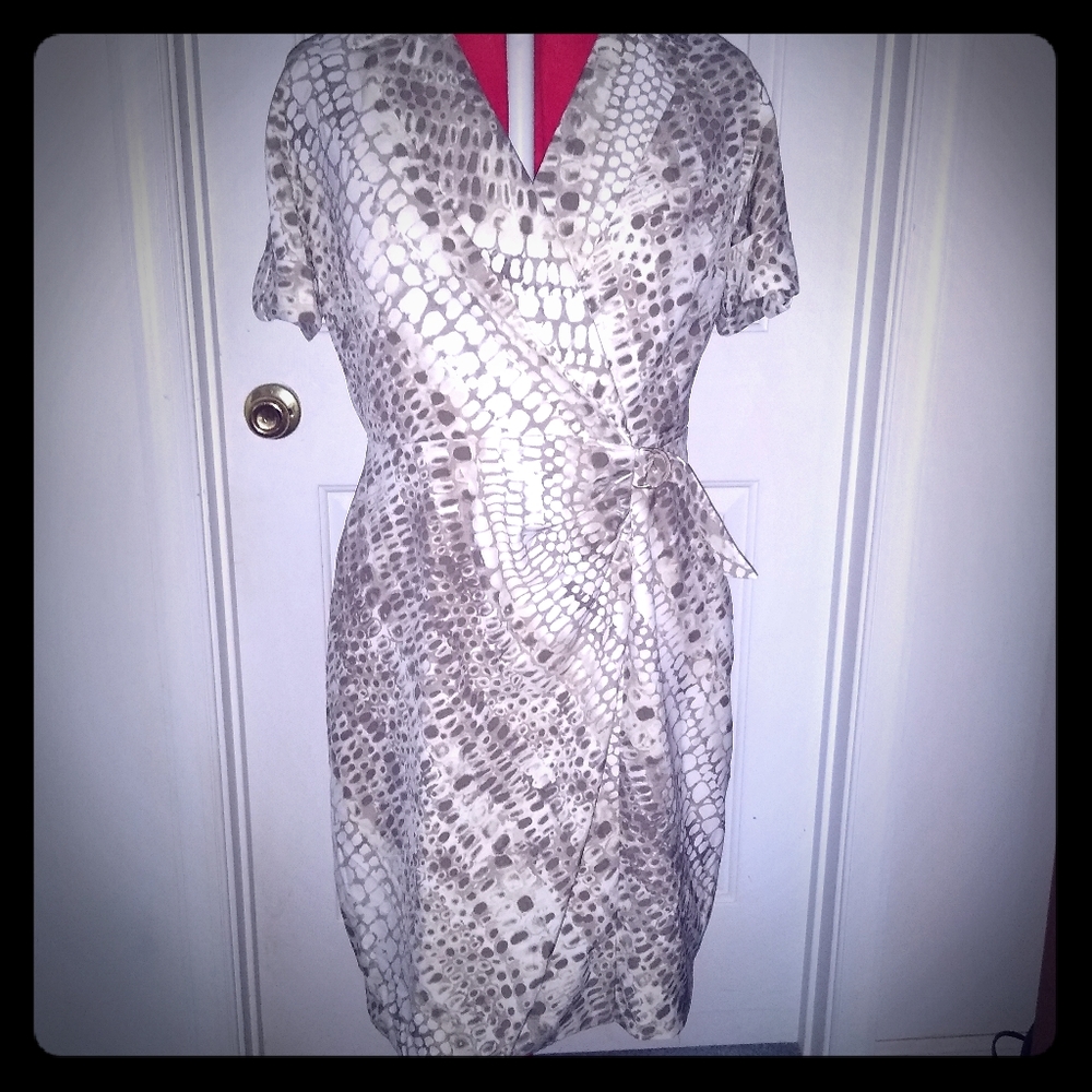 Calvin Klein wrap dress size 12